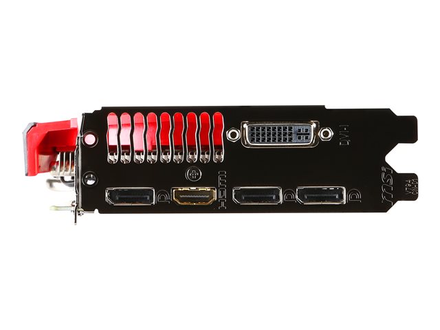 Bekijk afbeelding 3 van MSI GF GTX950 - 2GB GDDR5 - PCIe 3.0 x16 - DVI, HDMI, 3 x DisplayPort